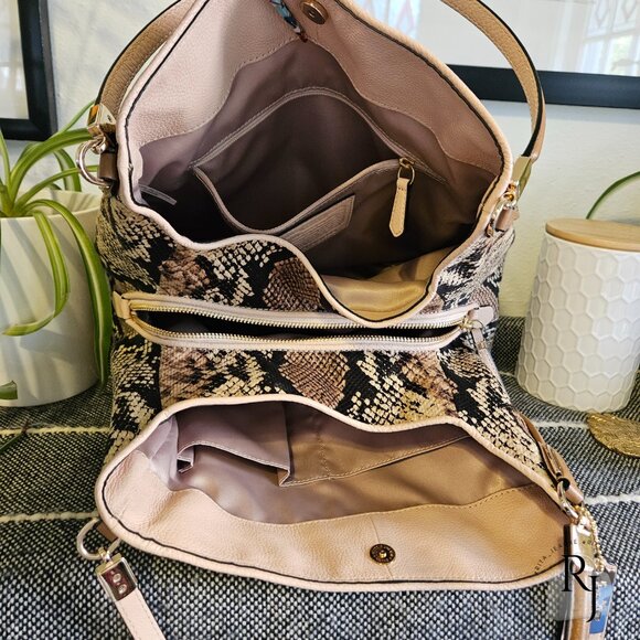 Coach Madison Phoebe Shoulder Bag β Python Snakeskin  #31502 - Picture 11 of 16